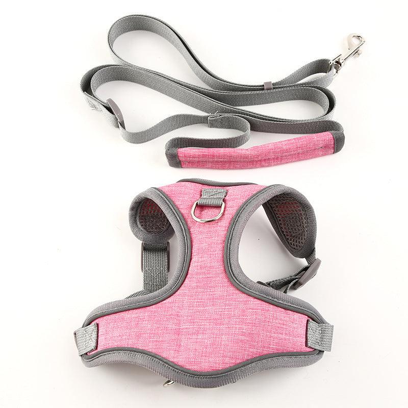 Vibrant Vest-Style Pet Leash For Cats And Dogs