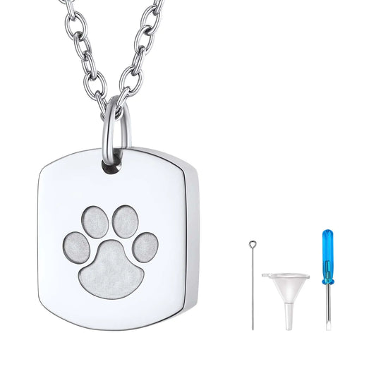 PawPrint Remembrance Necklace