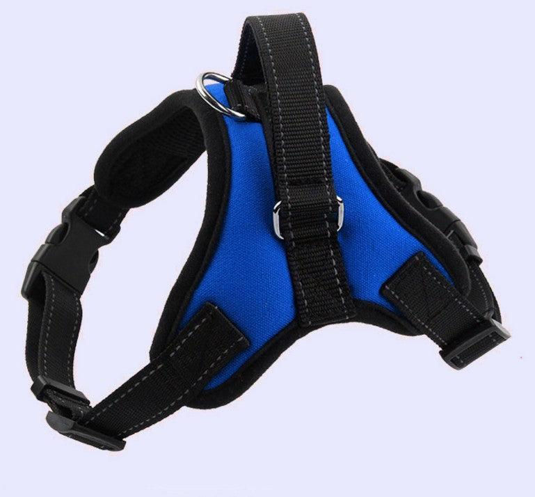 Adjustable Dog Chest Harness With Optional Accessories